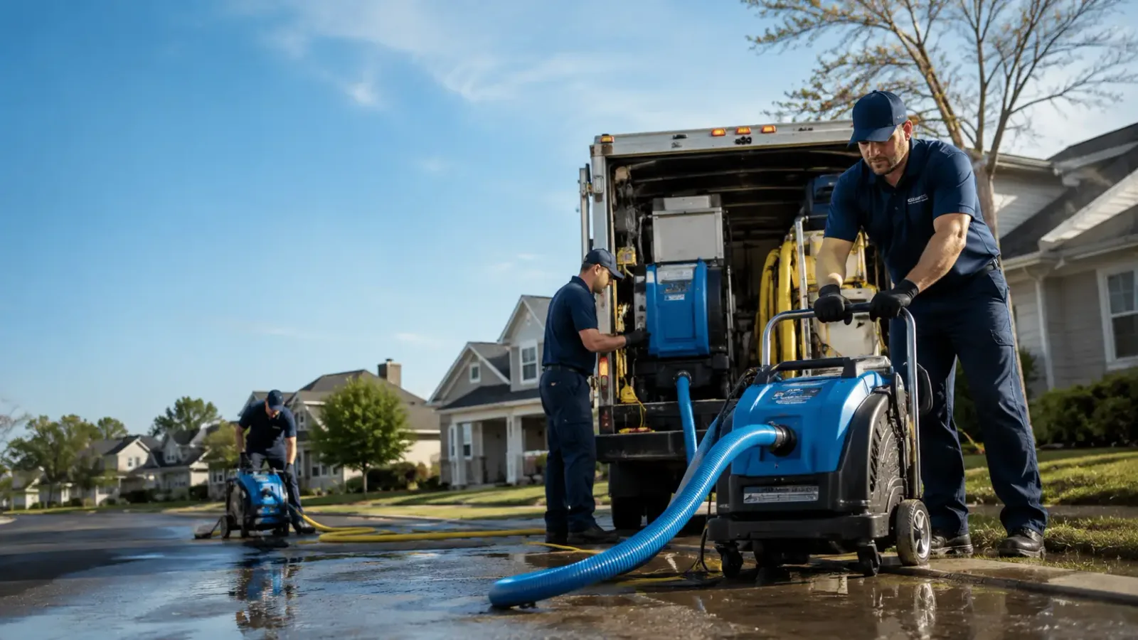 Flood Damage Cleanup in Amherstdale, WV